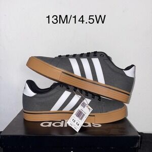 Adidas Daily 4.0 – Grey / White / Gum – Size 13M / 14W – OG Box